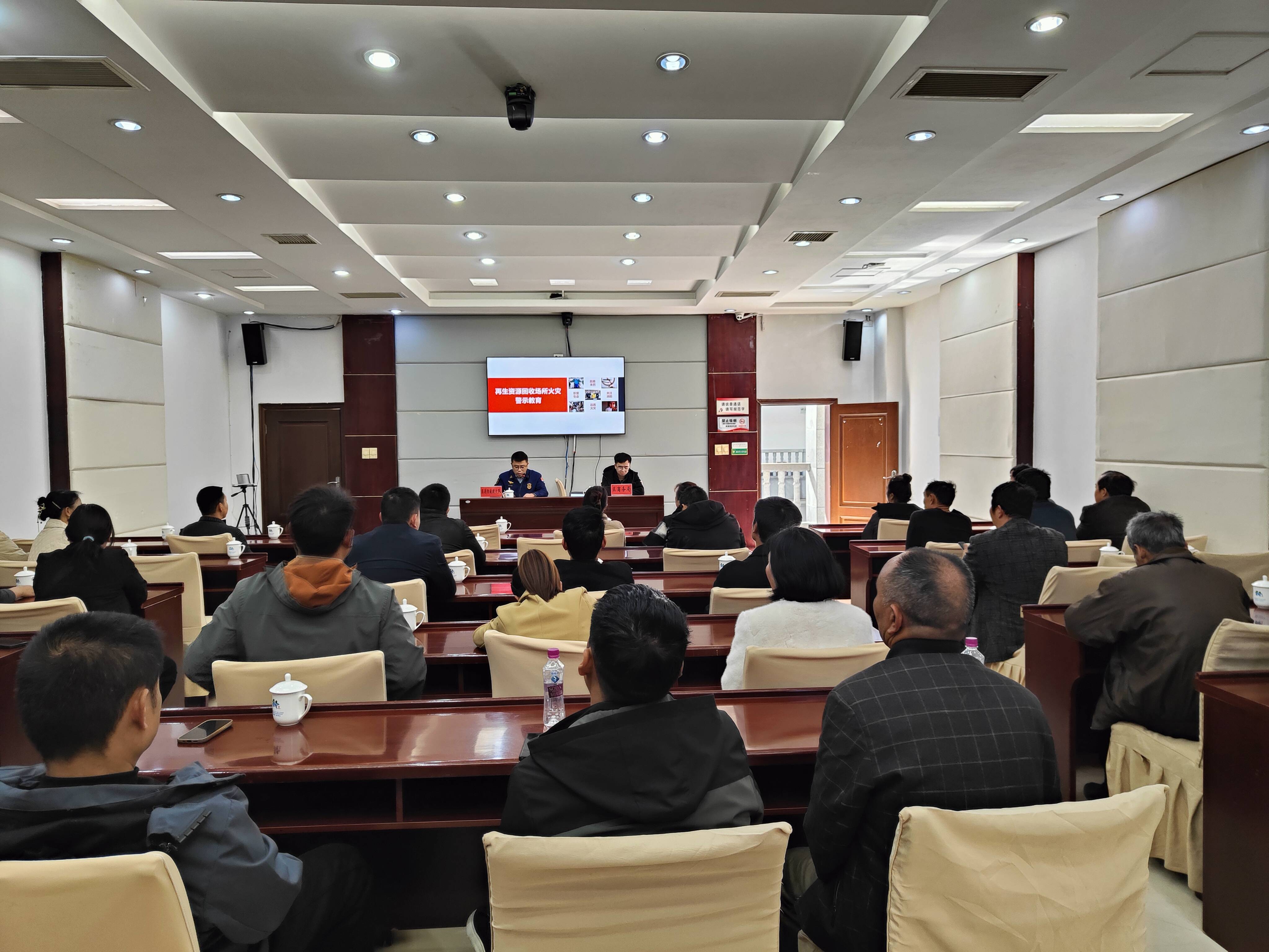 鐘山消防當好“三員” 為再生資源回收企業(yè)清火患:再生資源回收公司
