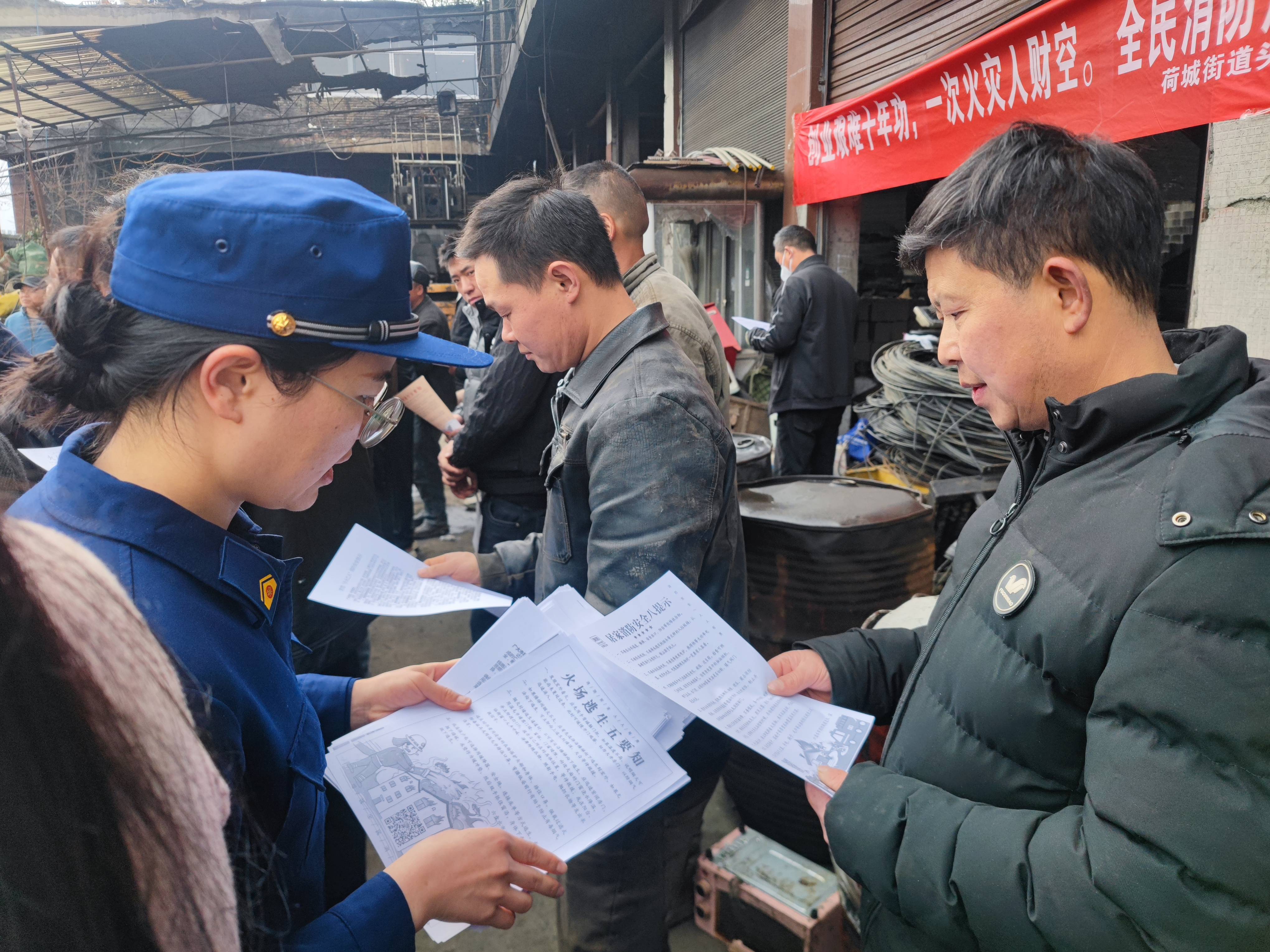 鐘山消防當好“三員” 為再生資源回收企業(yè)清火患:再生資源回收公司