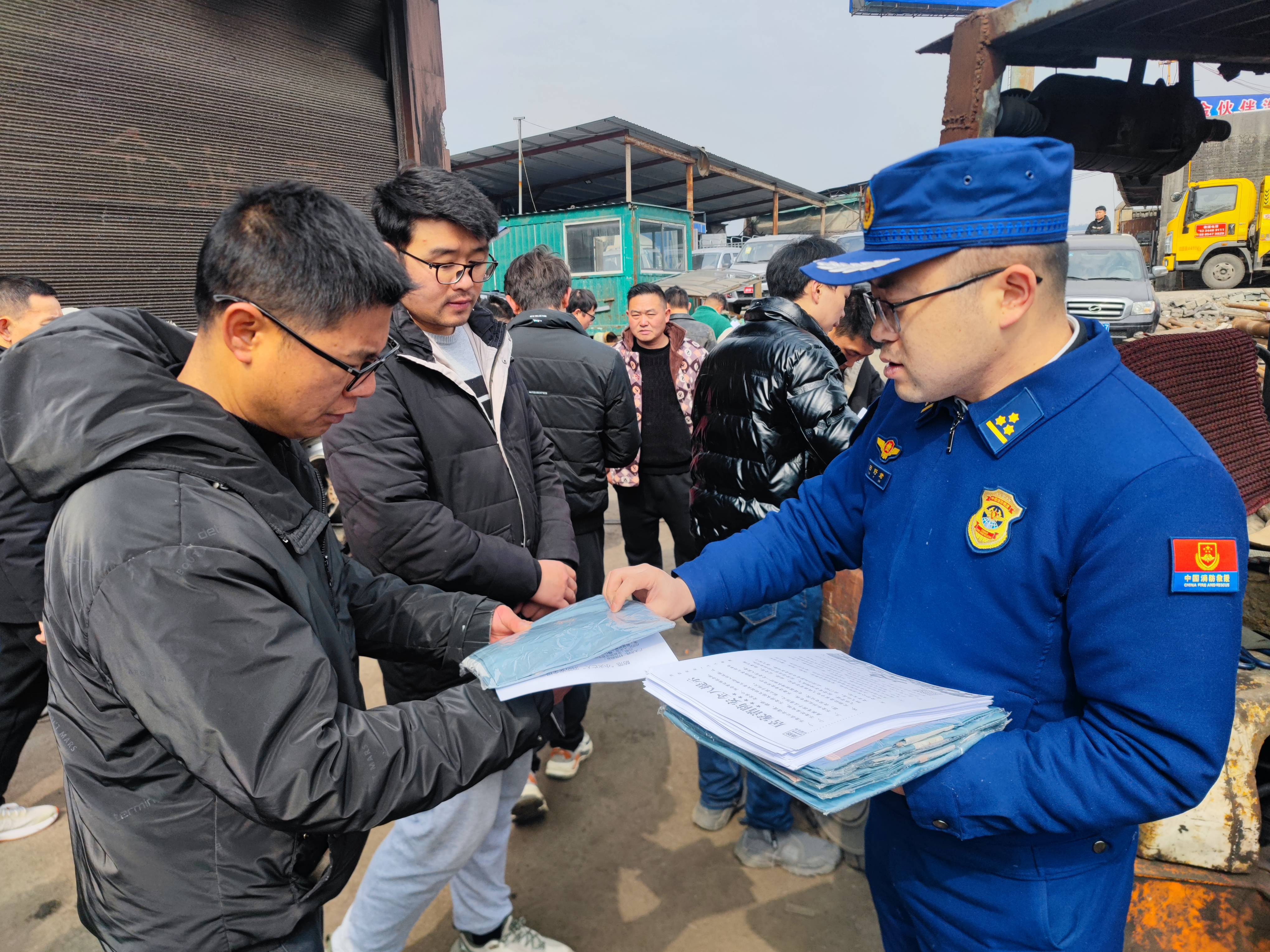 鐘山消防當好“三員” 為再生資源回收企業(yè)清火患:再生資源回收公司
